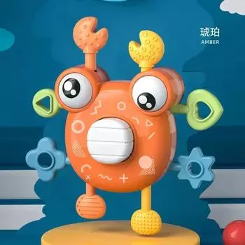 Baby Toy Electric Simulate Driving Car Steering Wheel Stroller Driving Cartoon Bunny Early Educational Toys for 0-36M Toddler