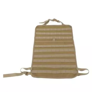 Back Seat Organizer Nylon Large Capacity Multifunctional Hanging Kids Car Kick Mat for Cars Offices хаки