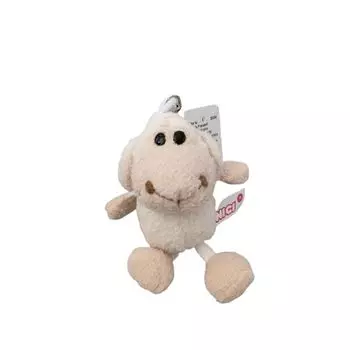 Backpack Accessory Alpaca Plush Keychain Soft Stuffed Pendant Plush Alpaca Keyring Sheep Key Ring