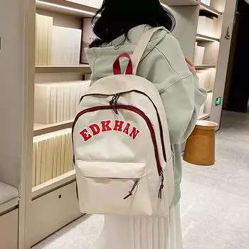 Backpack Nylon Backpack Kawaii Backpack Cute Backpack for Toddlers Backpack Class Bags one size чёрный
