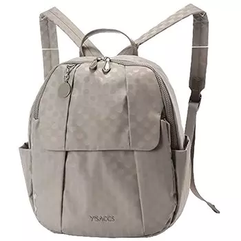Backpack Polka Dots Rucksack Y710305 Greige [Isaac] Women s (26)