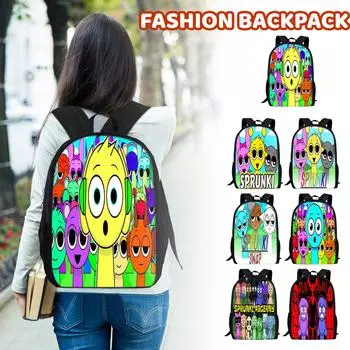 Backpack Student Shoulder Bag Travel Laptop Backpack Gift One Size