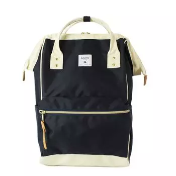 Backpack Water Repellent Large Capacity PC Storage CROSS BOTTLE REPREVE ATB0193R [Anello] (R) (High Navy)