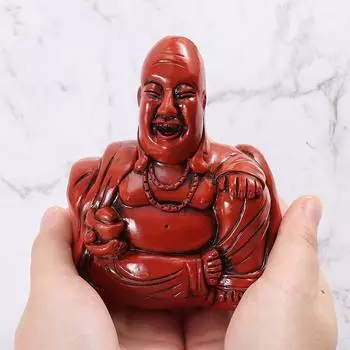 Backside Middle Finger Laughing Buddha Sculpture Ornament Flip Buddha Ornament Middle Finger Statue Home Decor Unique Funny Gift