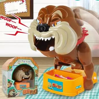 Bad Dog Chew A Bone Забавная игрушка Настольная игра Родители Дети Интерактивные игрушки Детские озорные игрушки Подарок ребенку