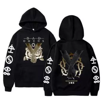 Bad Omens Band Музыкальный альбом Толстовка с капюшоном Finding Hoodie XS чёрный