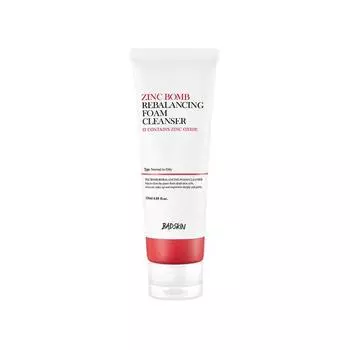 BAD SKIN Zinc Bomb Rebalancing Foam Cleanser Пенка для умывания 120 мл