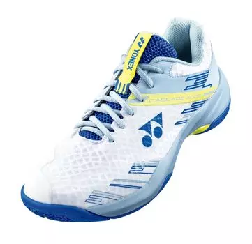 Бадминтонные кроссовки Power Cushion Cascade Axel Slim Smoke cm [Yonex] Синие/белые (574) +24,5