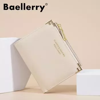 Baellerry женский короткий кошелек с несколькими отделениями для карт, модный кошелек на молнии для монет