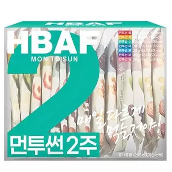 BAF Daily Nuts Mun2Sun 2-недельная смесь орехов, 280 г, 1 набор, корейские орехи