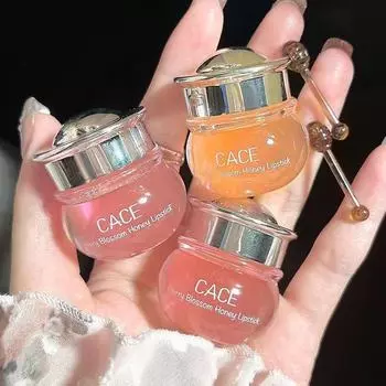 Бальзам для губ CACE Sakura Honey: Увлажняет, восстанавливает потрескавшиеся губы и усиливает их розовость One Piece розовый