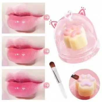 Бальзам для губ Cat s Claw Color Changing, креативный макияж, увлажняющий, стойкий, невыцветающий бальзам для губ