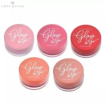 Бальзам для губ Cute Press Glow To Go 6,5 г. - Тайский уход за кожей 01 Crystal White