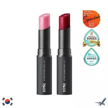 Бальзам для губ ISOI с болгарской розой, 5 г Red красный