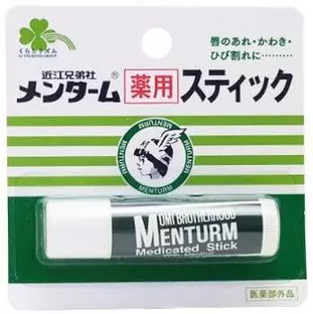 Бальзам для губ Kurashirhythm Mentum Medicated Stick (4g) [Квазинаркотик]