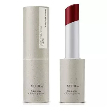 Бальзам для губ Sum37 Degree Skin Stay Glossy, красный, 5,5 г, 1 шт. 1 PCS