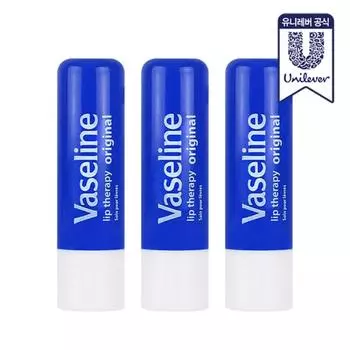 Бальзам для губ Vaseline Stick Original 4,8 г 3 шт.
