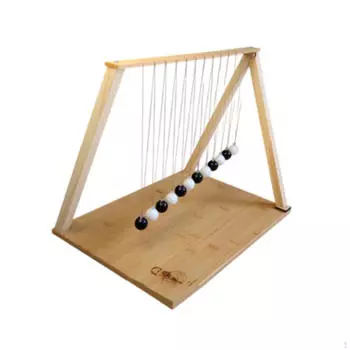 Балансировочные шары Newtons Cradle Ball Classic Funny с базой, сохранение энергии, одинарный B