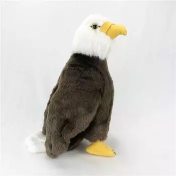 Bald Eagles Plush Doll Stand America Eagle Birds Милая плюшевая игрушка Моделирование животных Мягкие куклы 1pcs