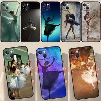 Чехол для телефона Ballet Ballerina Dancer для iPhone 11 12 13 14 15 Pro Max Mini, чехол для iPhone XR X XS Max 7 8 Plus SE 2020 iPhone 14 Pro