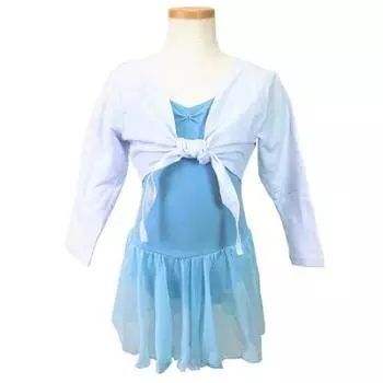 Ballet Junior Ballet Bolero [Kids Warm-Up] Children s (Long Sleeve) [White-12 (130)]