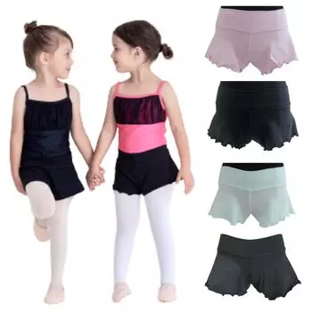 Ballet Specialty Store Mignon Ballet Mellow Size Charcoal Gray Children s Shorts, Finish, 140,