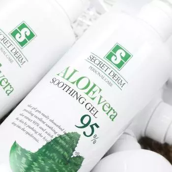 Ballon Beauty Secret Derm Calming Moisture Aloe Gel 95% 1000 мл Успокаивающий гель, 1 шт.