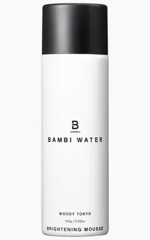 Bambi Water Foam Pack Carbonated Pack 100 г Не смываемая плотная пена для лица Газированный осветляющий мусс для отбеливания пор Увлажнение чувствительной кожи