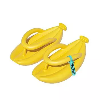 Banana design Flip Flops for Women Men Summer Novelty Slippers Thick Sole Platform Non-Slip Sandals Bathroom Couple Shoes 36-37