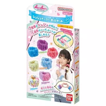 [BANDAI] Amer Amer Scrunchie Множество материалов Набор
