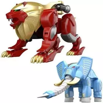Bandai Candy Toy Modeling Project Hyakju Sentai Gaoranger SMP Gao Lion Gao Elephant Model Kit Set &