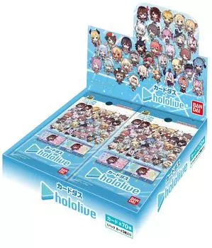 BANDAI Carddass гололив 20 упаковок (BOX)