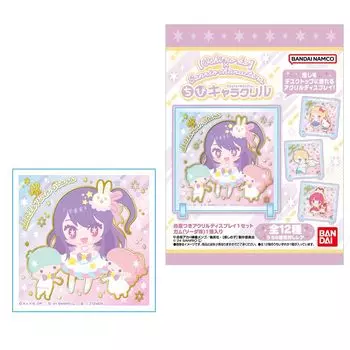 BANDAI Chibi Characryl x Sanrio Characters 10 штук КОРОБКА конфетная игрушка жевательная резинка [Oshinoko]