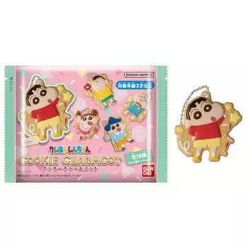 BANDAI Crayon COOKIE CHARMCOT 14 шт. КОРОБКА Shin-chan (конфетная игрушка)