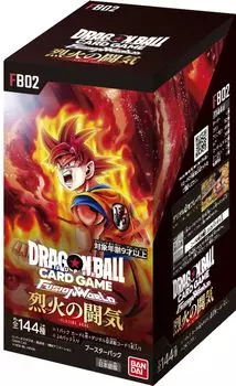 BANDAI Dragon Ball Super Card Game Fusion World Booster Pack Recca no Touki [FB02] (BOX) 24 упаковки