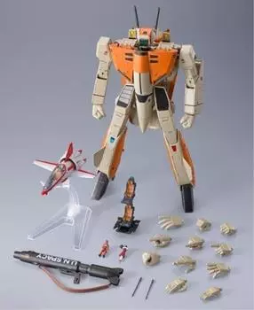 BANDAI DX Chogokin Valkyrie Fun Racer VF-1D и серый