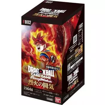 BANDAI Dragon Ball Super Card Game Fusion World Booster Pack Recca no Touki [FB02] (BOX) 24 упаковки