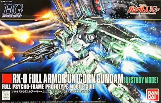 Bandai Hobby HGUC #178 Полная броня Единорог Гандам Модель Набор (Масштаб 1/144) (БАН189487)