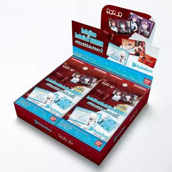 BANDAI hololive hololive ERROR Metallic Pass Collection 2, 20 упаковок и (BOX)