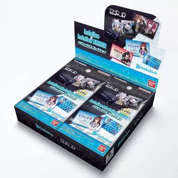 BANDAI hololive hololive ERROR Metallic Pass Collection, 20 упаковок и (BOX)