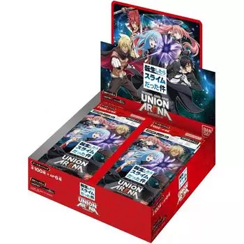 Bandai UNION ARENA Booster Pack Когда я переродился в слизь [UA07BT] (BOX) 20 упаковок