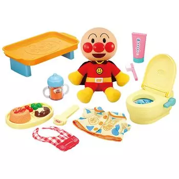 Bandai Nakayoshi Anpanman Plenty of Sewa Set Рекомендуется для детей от 1 до 6 месяцев и старше
