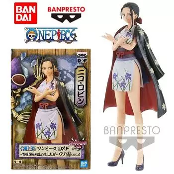 Bandai One Piece DXF Nico Robin The Grandline Lady 17 см оригинальная фигурка модель детская игрушка в подарок коллекция