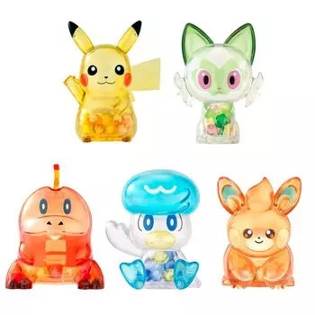 Bandai Покемон Кристалл Детская Конфета Жевательная резинка (10 кусочков) Игрушка/Жевание (Покемон)