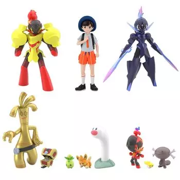 BANDAI Pokemon Scale World Paldea Регион 2 (10 кусочков) Игрушка-конфетаЖевательная резинка (Pokemon)