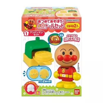 BANDAI собирает и кукольный набор Anpanman Town. Конфеты и сладости. Давайте играть! (10 кусочков) игрушки/Рамунэ (Идти! Anpanman)