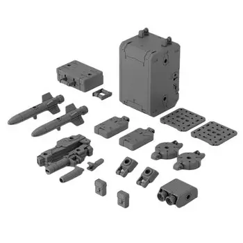 BANDAI SPIRITS 30MM Option Parts Set 8 (Multi Backpack) 1/144 Scale Color-Coded Plastic Model
