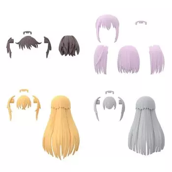 BANDAI SPIRITS 30MS Option Hairstyle Parts Vol.4 (BOX)