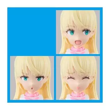 Bandai SPIRITS 30MS Дополнительные части прически Том 11 Все 4 типа (BOX) Пластиковая модель с цветовой маркировкой.