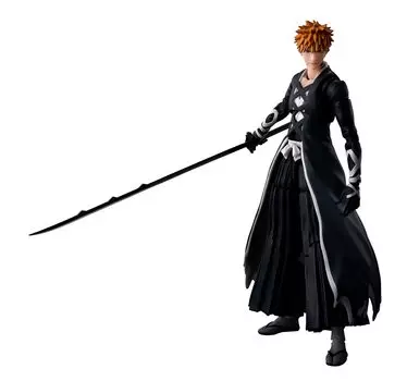 BANDAI SPIRITS BLEACH Война крови тысячелетия Ичиго Куросаки Приблизительно 155 мм окрашенная подвижная фигурка SHFiguarts -Bankai/Tenchain Zangetsu- ABS&PVC
